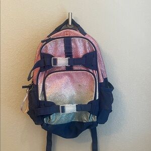 Pottery Barn Kids Rainbow Sparkle Backpack